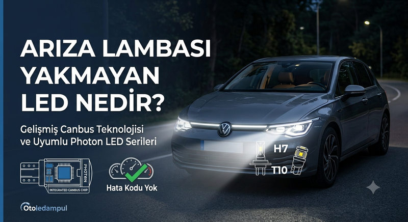 LED Ampul Arıza Lambası Neden Yakar? Canbus LED Nedir?