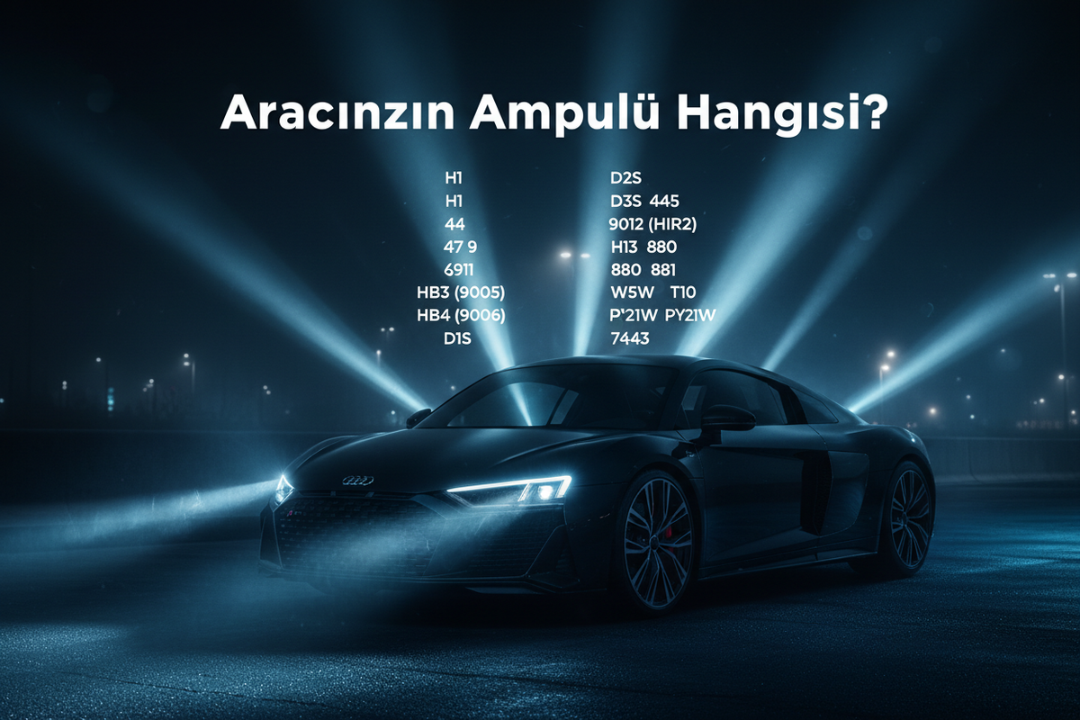 LED Ampuller: Tipler, Uyumluluk ve Araç Seçim Rehberi